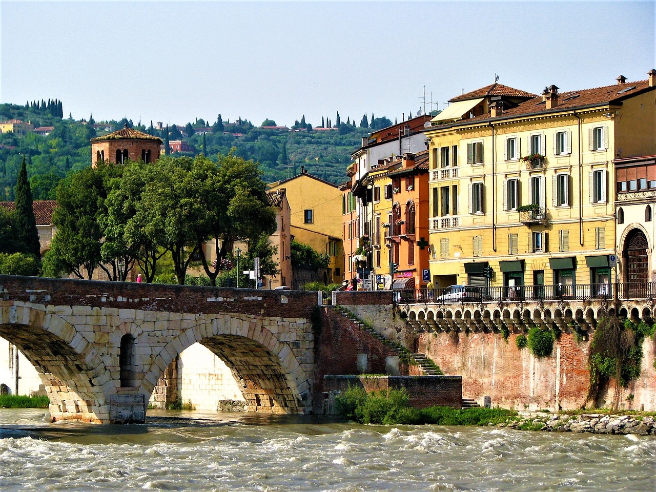 Architektur Adige Verona