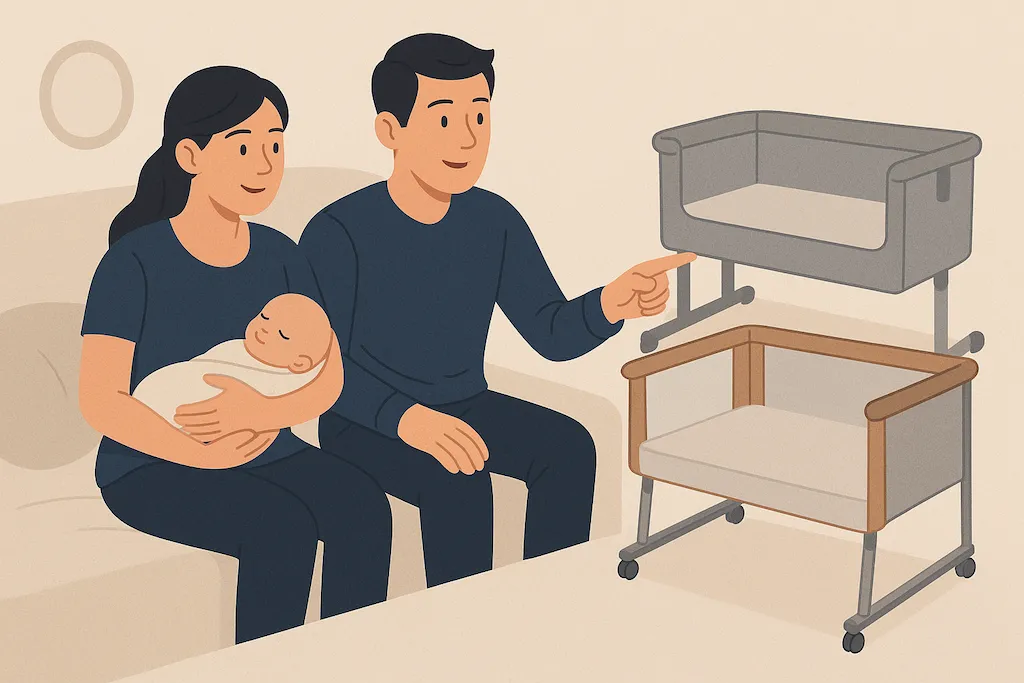 Babybett als Beistellbett