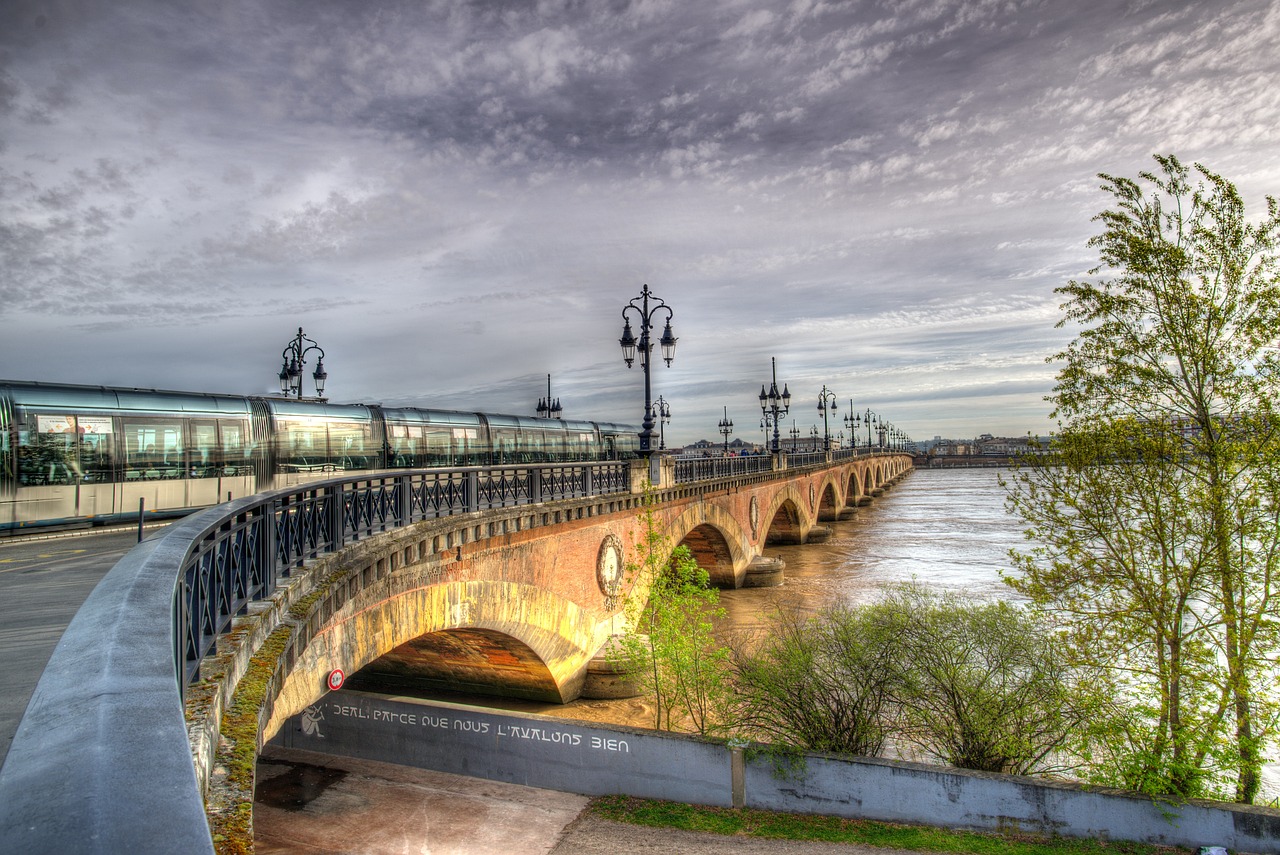 Brücke in Bordeaux