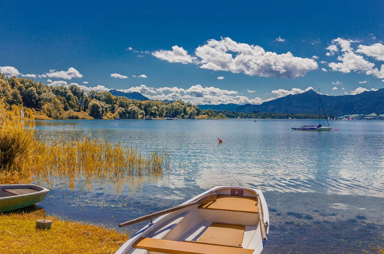 Chiemsee im Herbst