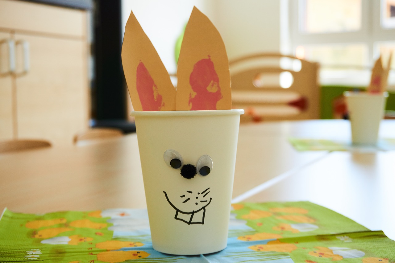 Fensterbild zu Ostern basteln