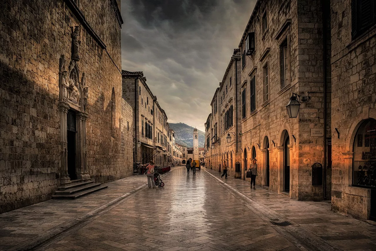 Gasse in Dubrovnik