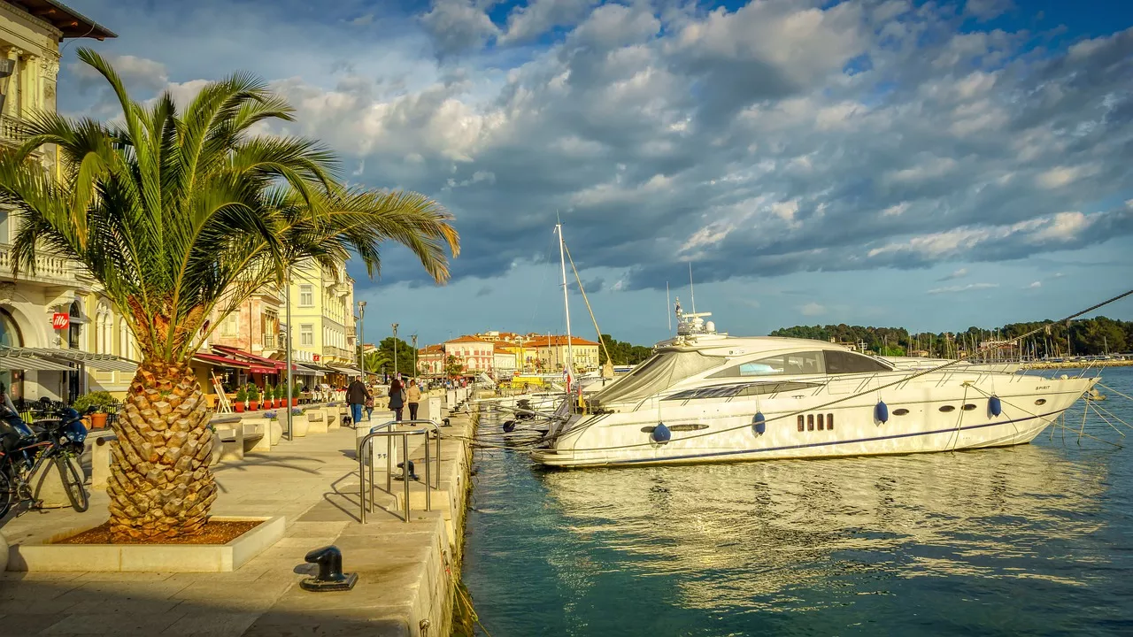 Hafen in Poreč