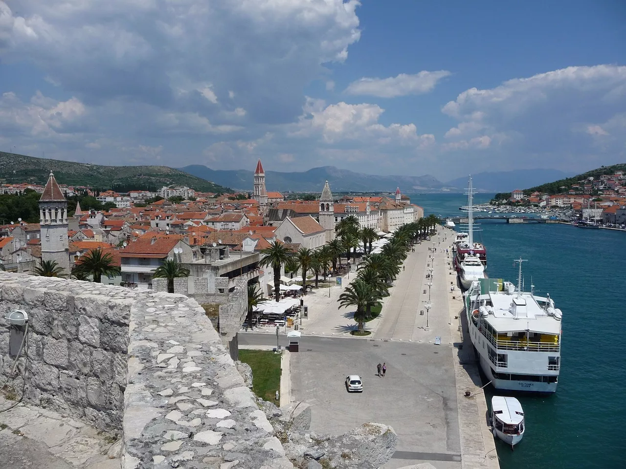 Hafen in Trogir