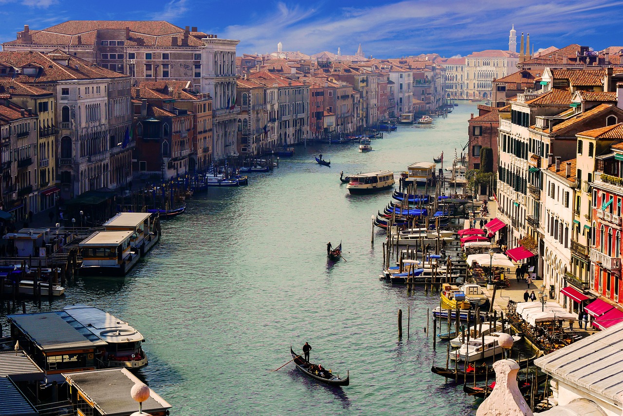 Kanäle in Venedig