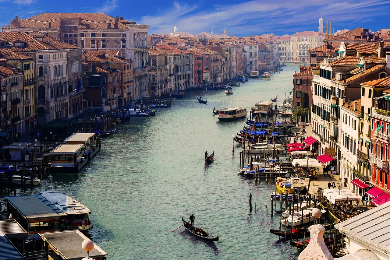 Kanäle in Venedig
