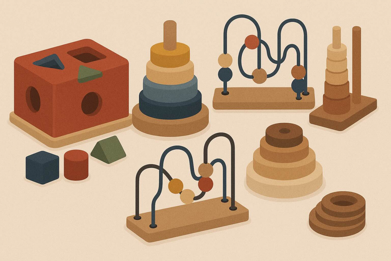 Arten von Montessori Spielzeug und ihre Vorteile
