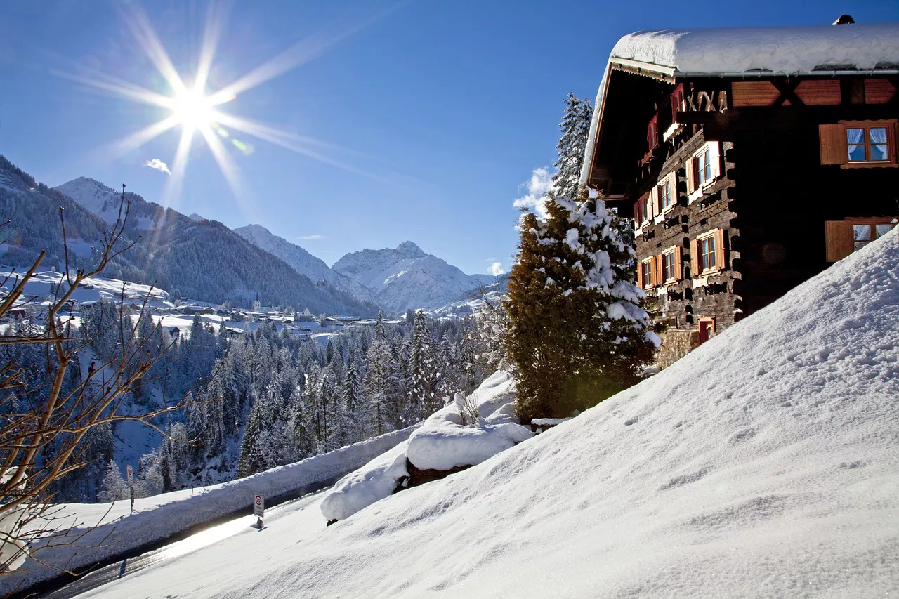 Kleinwalsertal im Schnee
