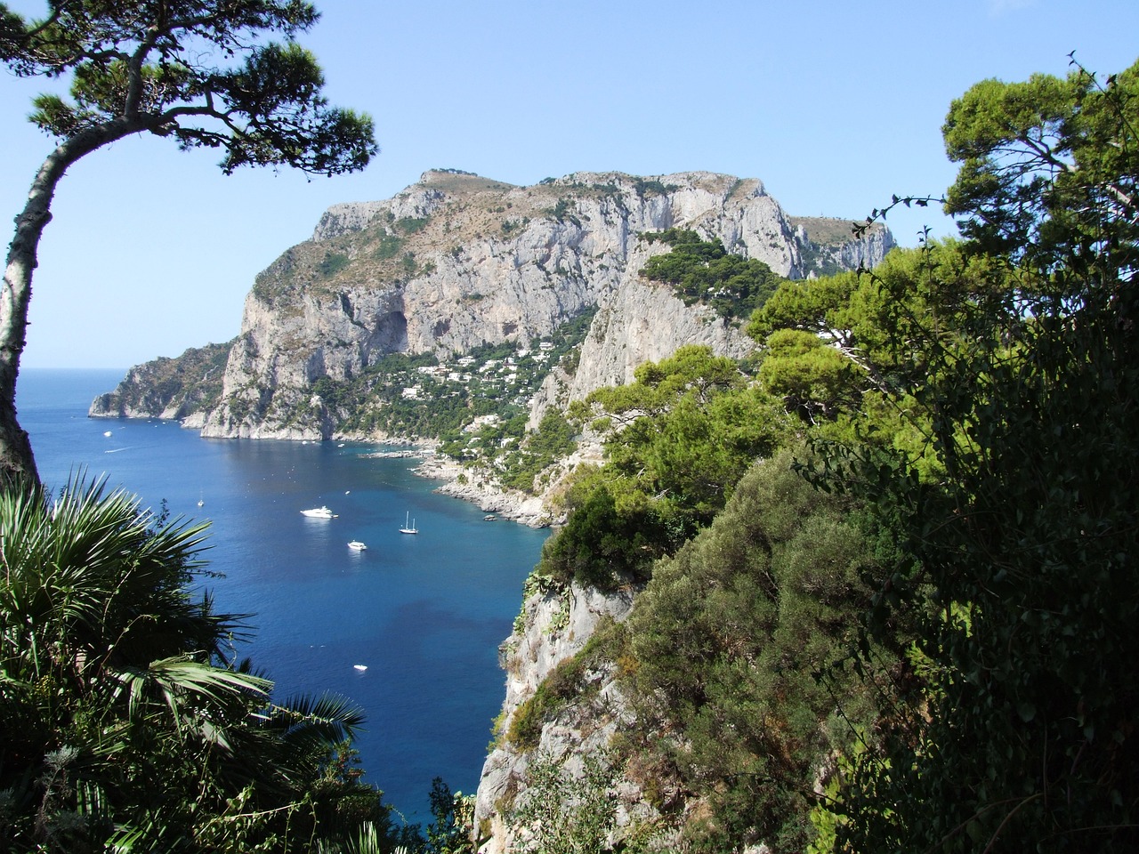 Küste in Capri
