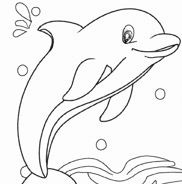 Delphin Malvorlage