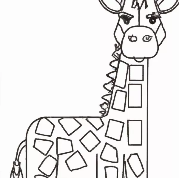 Malvorlagen Giraffen