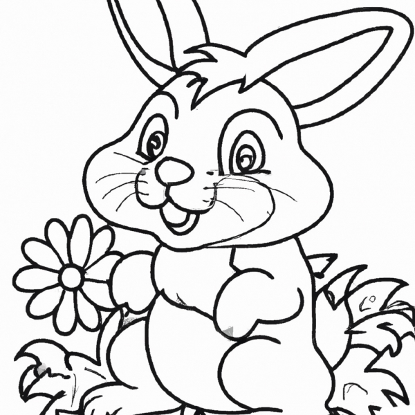 Osterhasen Malvorlagen