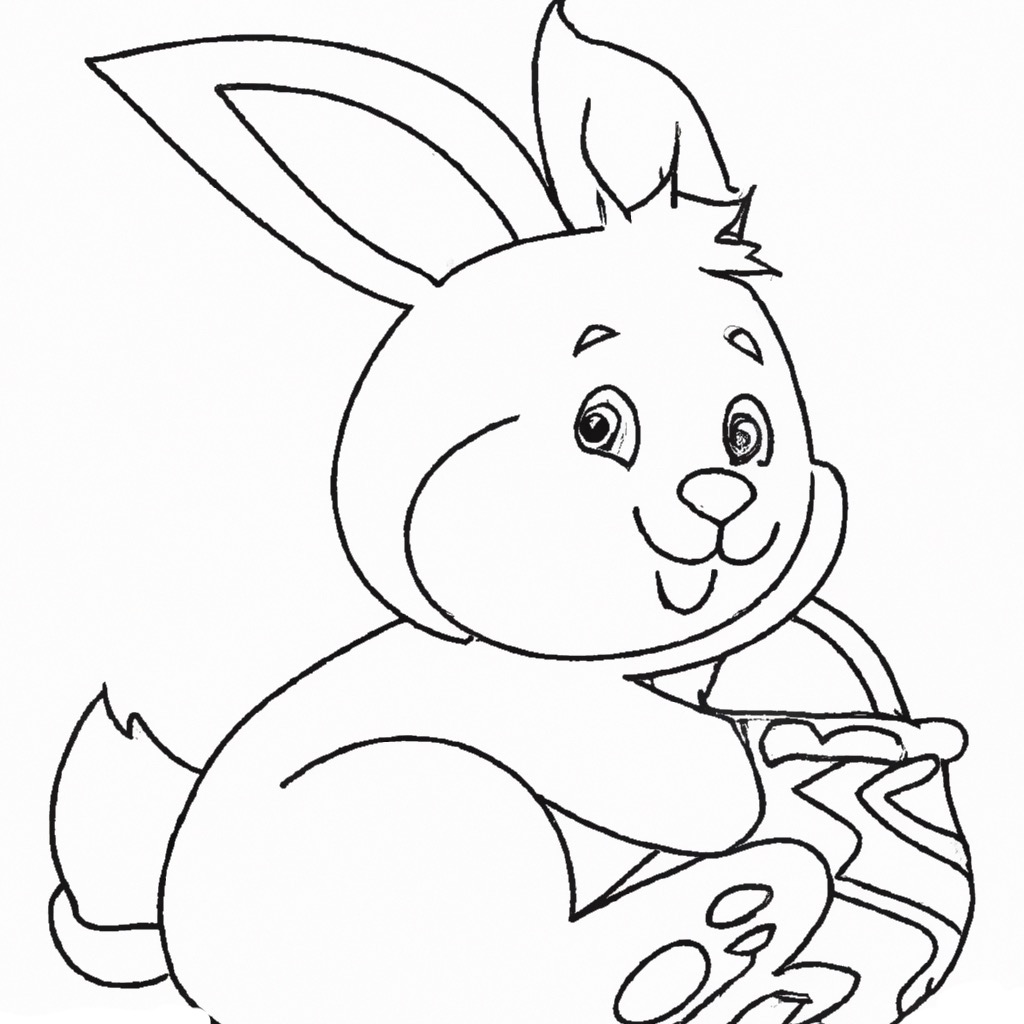Osterhasen Malvorlagen