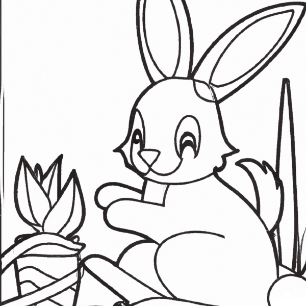 Osterhasen Malvorlagen