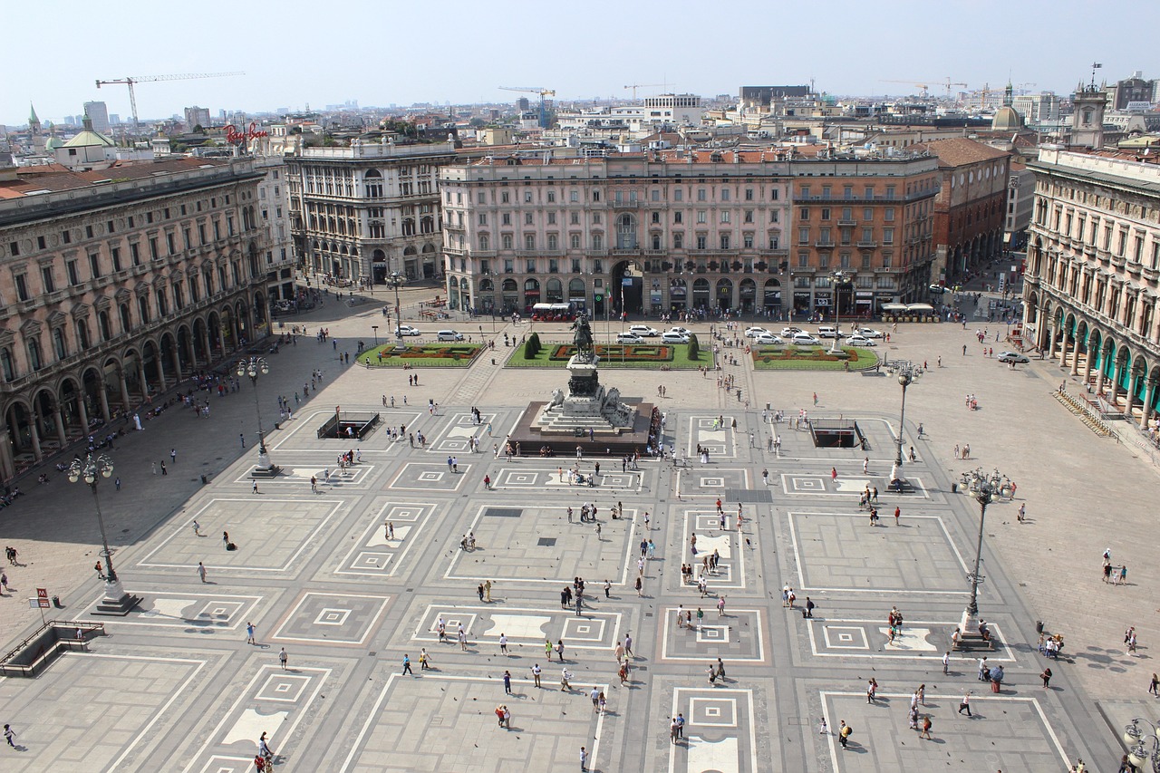 Piazza Duomo in Mailand