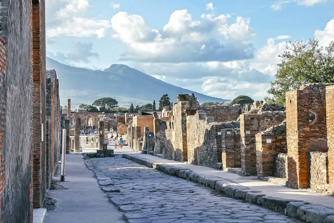 Pompeii Vesuv in Neapel
