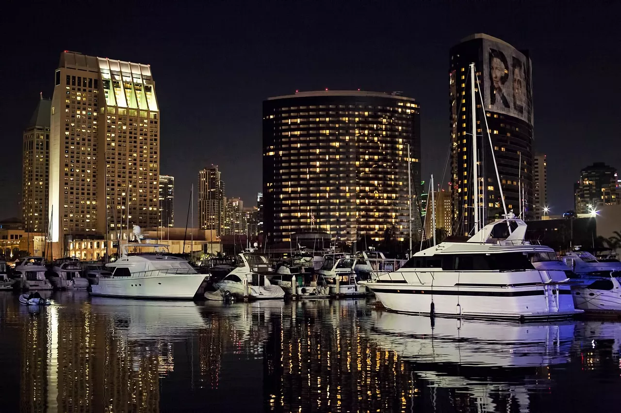San Diego bei Nacht