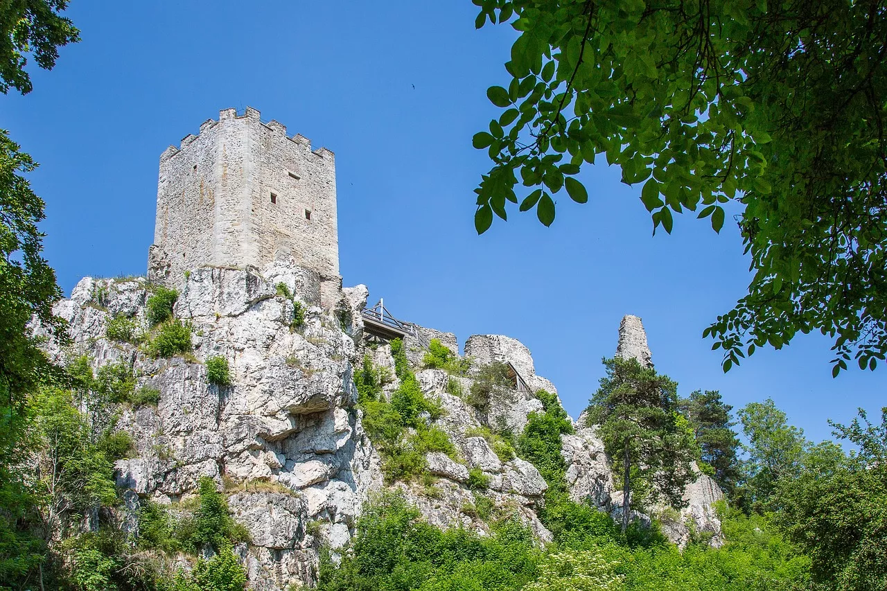 Weißenstein Burg im Bayrischen Wald