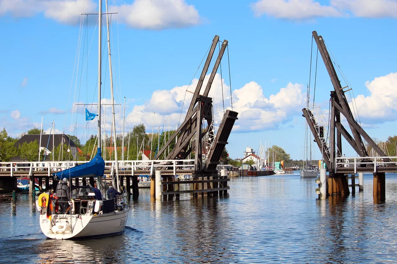Wieck Ryck Port in Greifswald