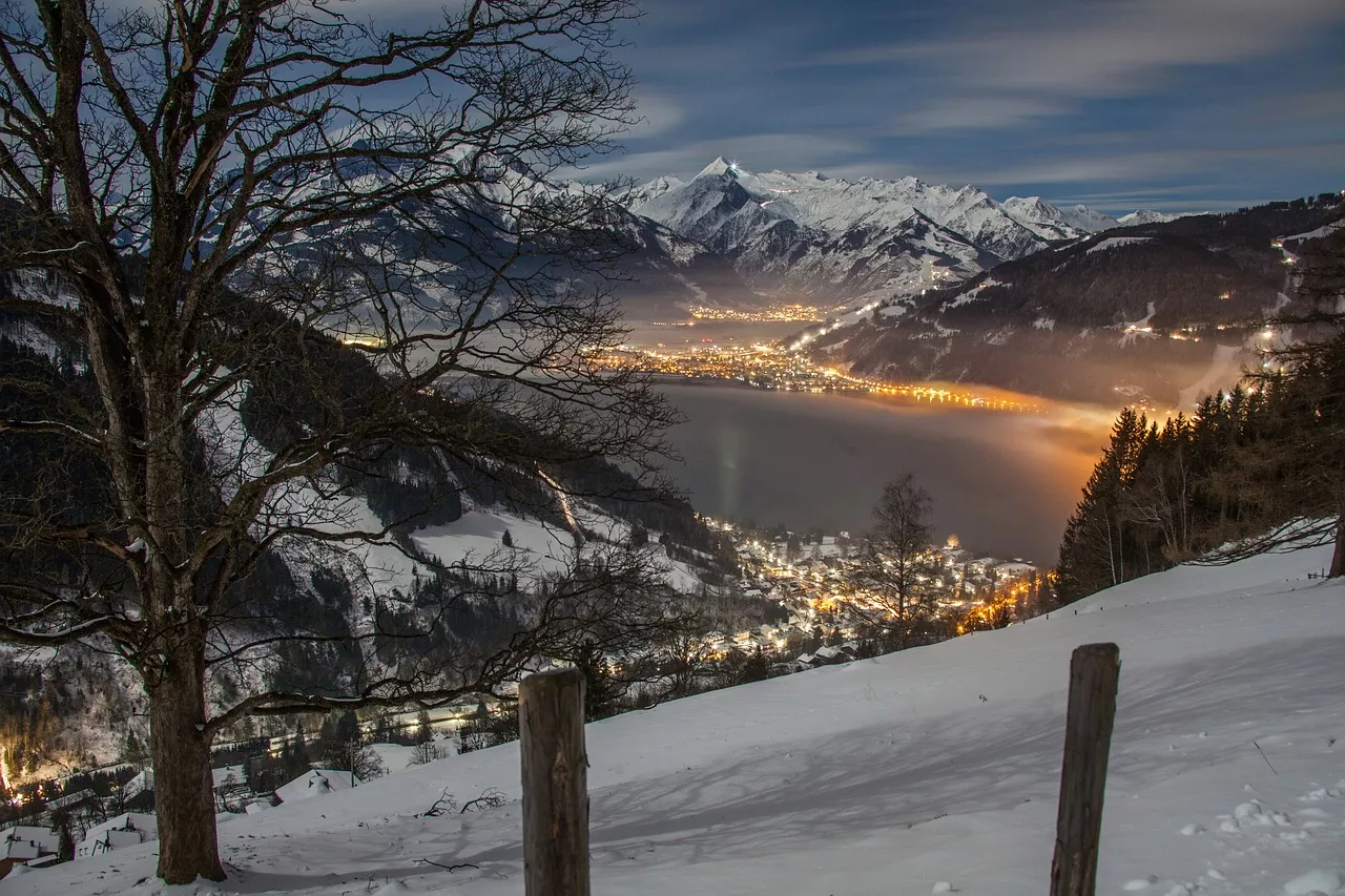 Zell am See im Schnee
